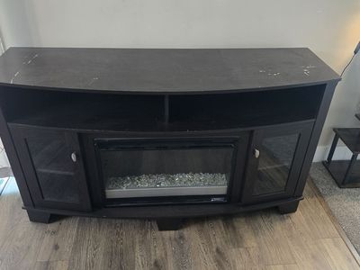 Electric fireplace/ cabinet
