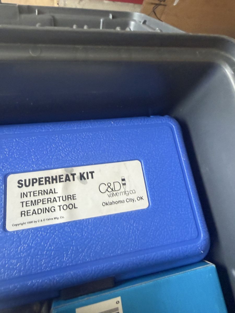 C&D Valve Mfg. Co. Superheat Kit Internal Temperature Reading Tool