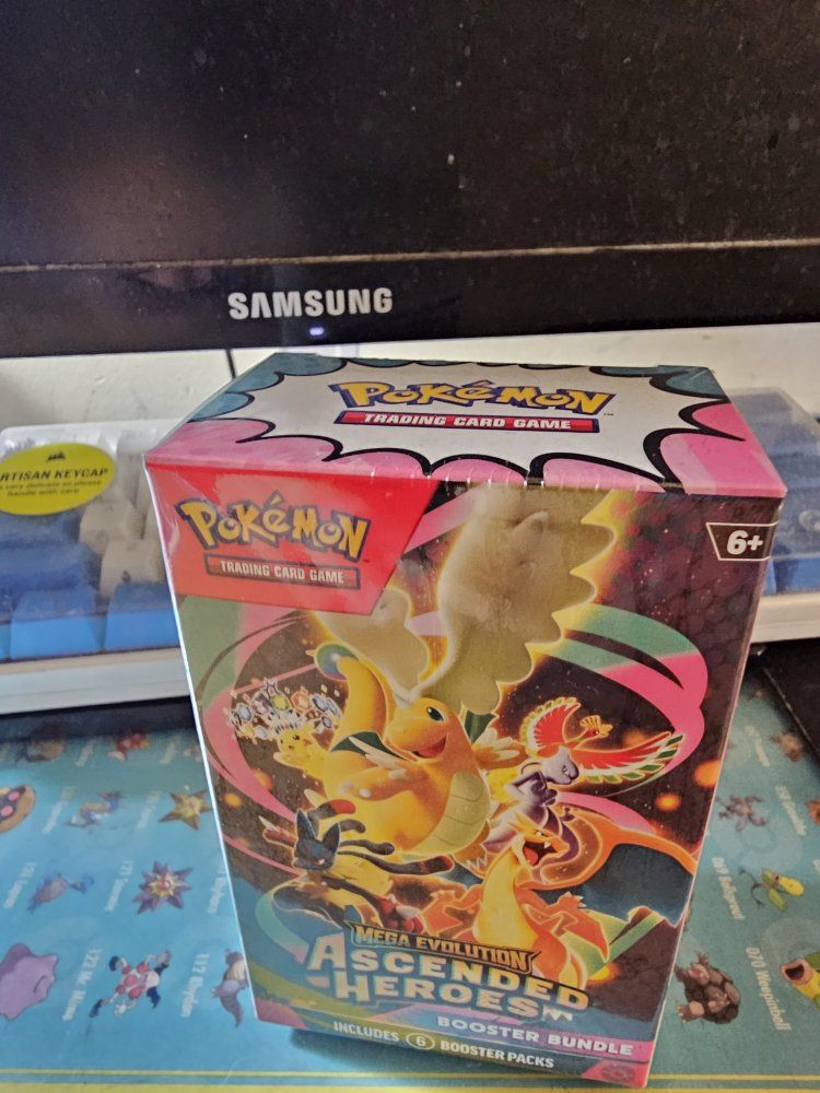 Pokemon TCG Mega Evolution Ascended Heroes Booster Bundle