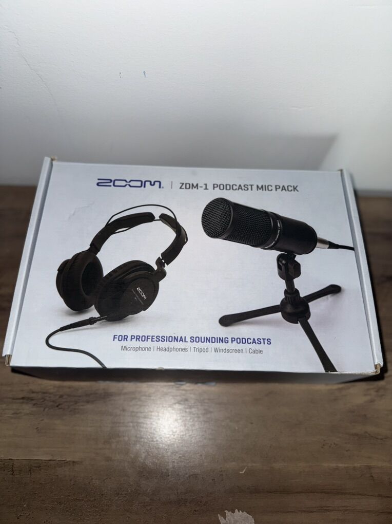 Zoom ZDM-1MP Podcast Mic Pack