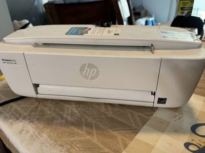 HP DeskJet 3772 All-in-One Wireless Inkjet Printer - White