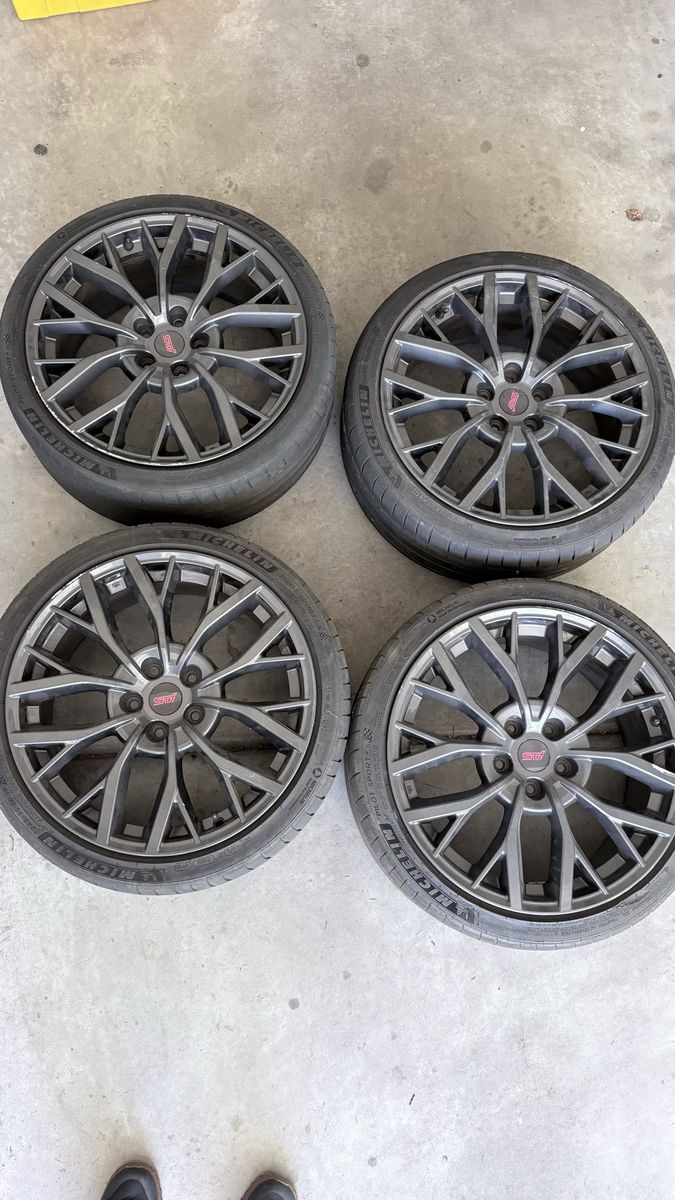 Subaru WRX STI wheels