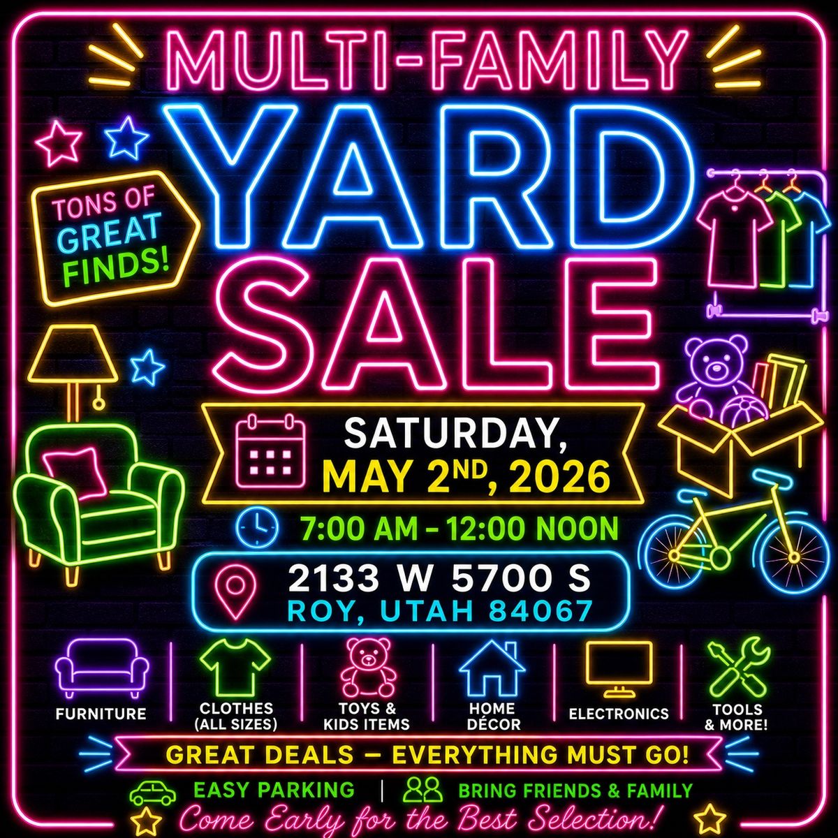 Multifamily Yard Sale
