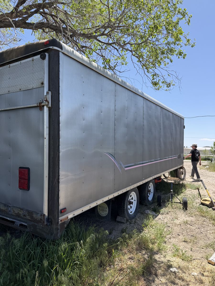 22 ft. wells Cargo enclosed trailer
