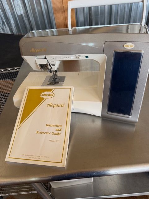 Baby Lock elegante  BLG   sewing/embroidery machine