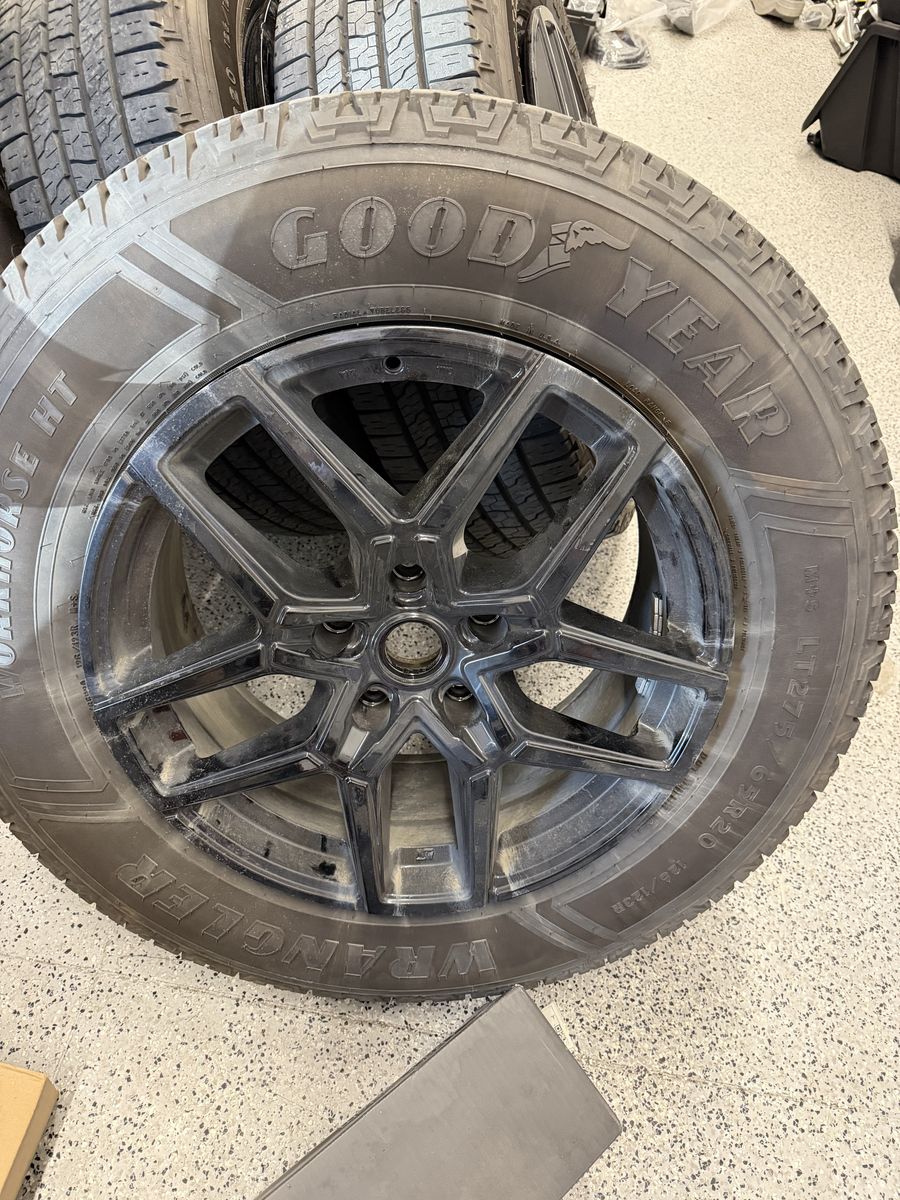 Rivian wheels and tires