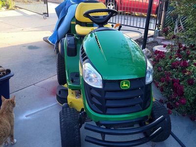 John Deere s240 riding lawn mower