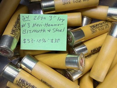 20 Gauge 3 inch Shotgun Shells - Hevi-Shot & Rio Royal Blue