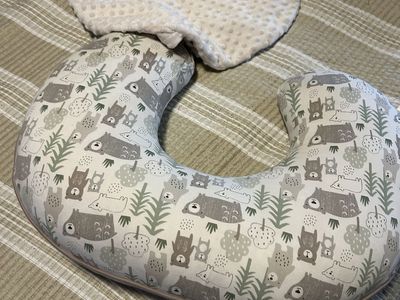 Boppy pillow with extra cover