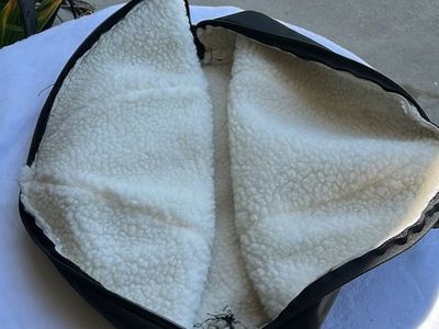 Fleece-lined Helmet Bag