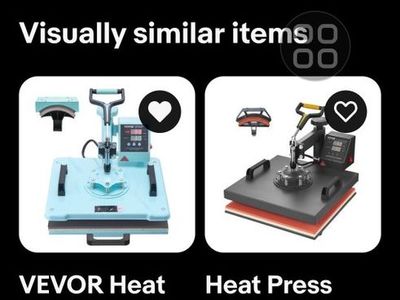 VEVOR 12x15 2-in-1 Heat Press Machine Heat Transfer Sublimation DIY T-Shirts
