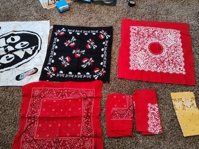 various bandannas in great condition - $3 each or 2 for $5