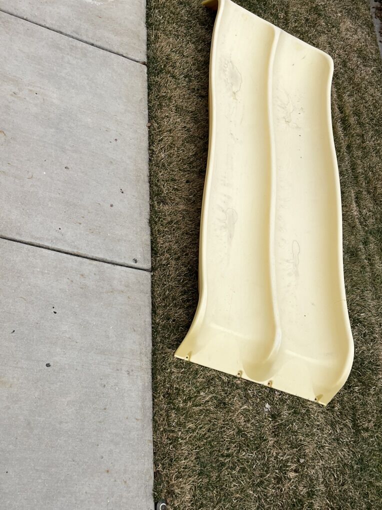 Double Playground Swingset Slide 8 Foot