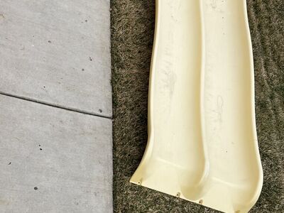 Double Playground Swingset Slide 8 Foot