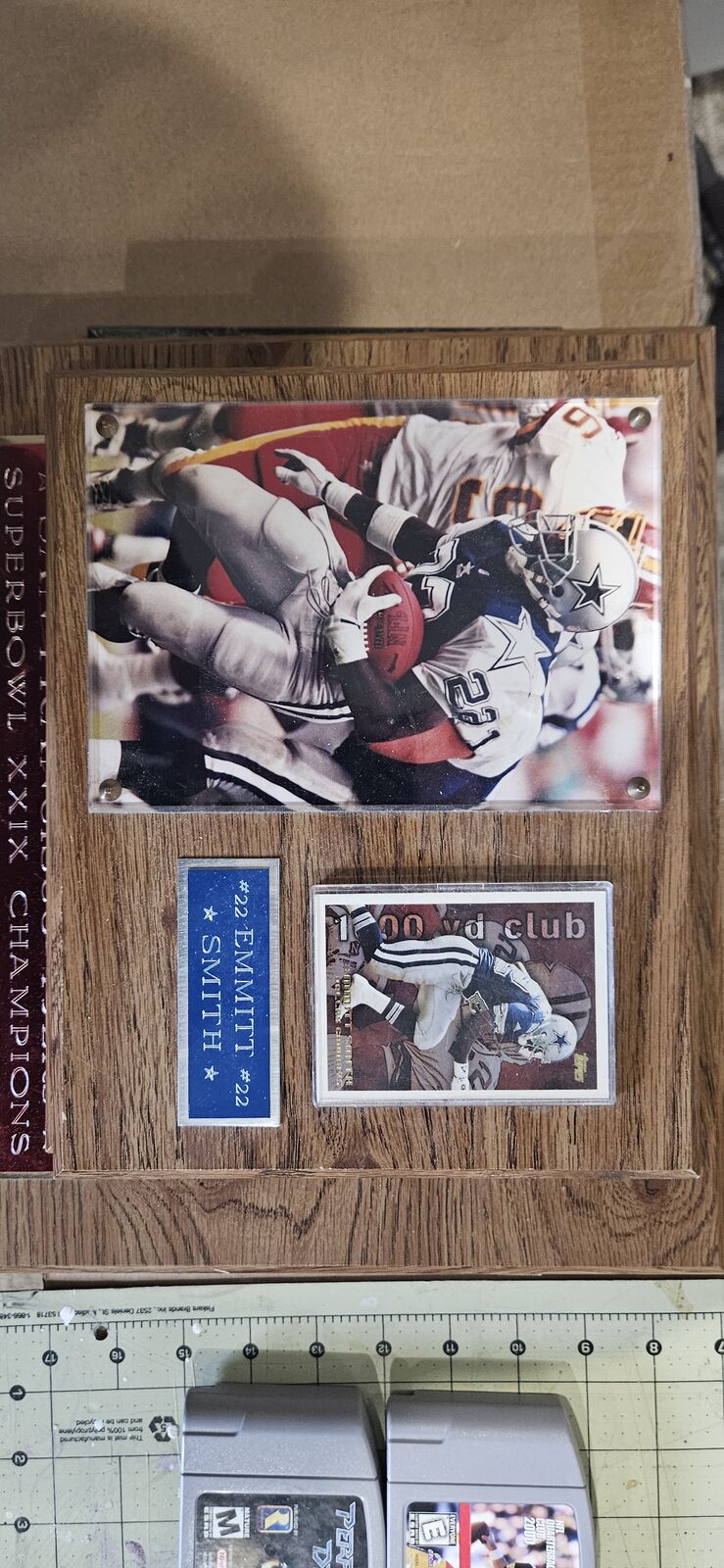 Vintage 90s Sports Card Plaque Lot - Jordan, Rice, Malone, etc.