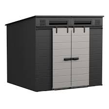 Suncast Modernist BMS8782T 8'x7' Dual Barn Door Storage Shed 1997590 #106263