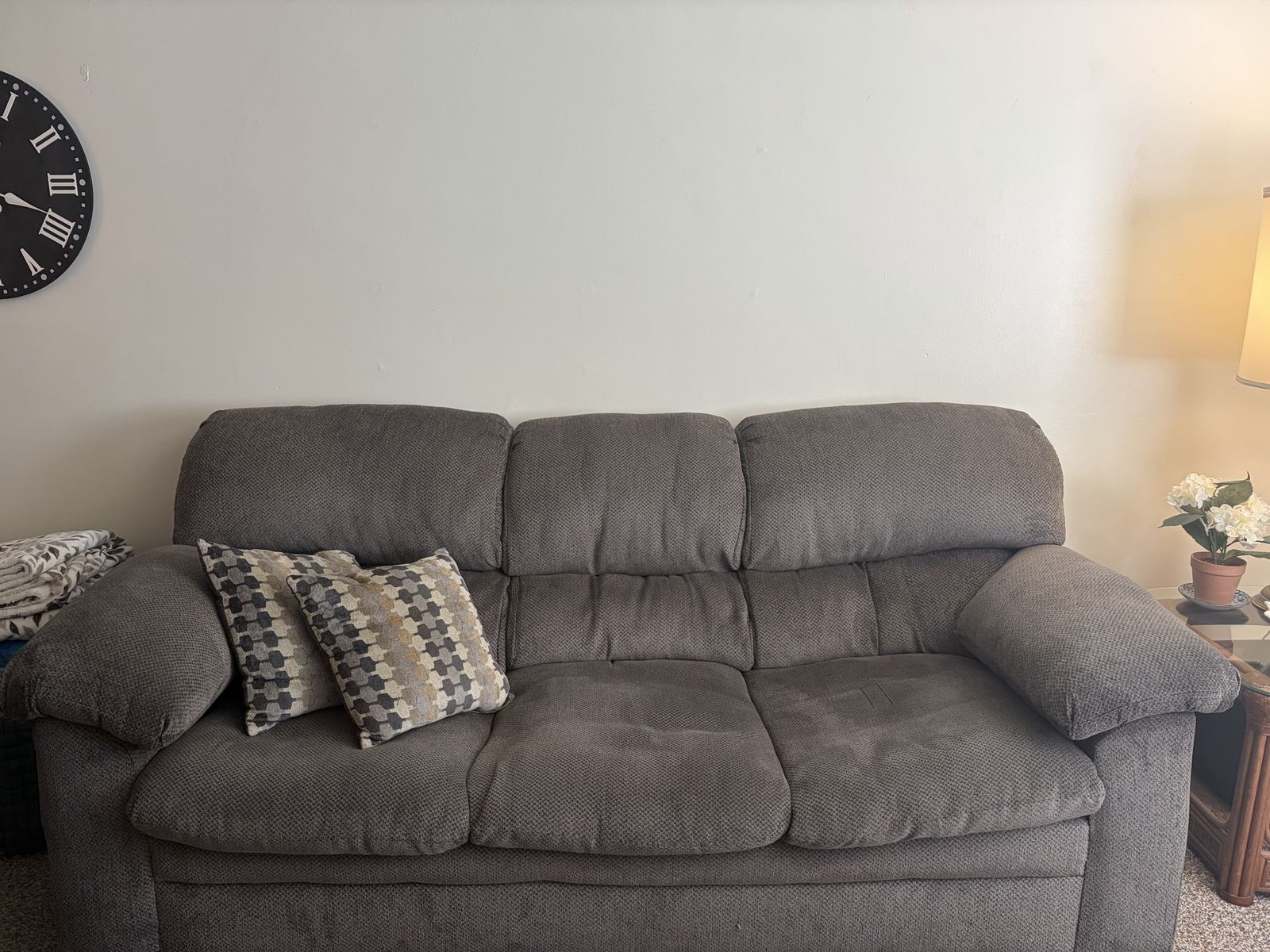 Grey couch
