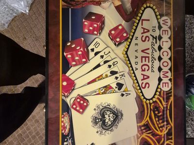 Poker Chip set with playing cards