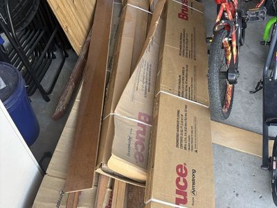 *FREE* Bruce by Armstrong Engineered Hardwood Flooring - 25 sq ft, 3/8" x 3" x 5”- Factory Finished