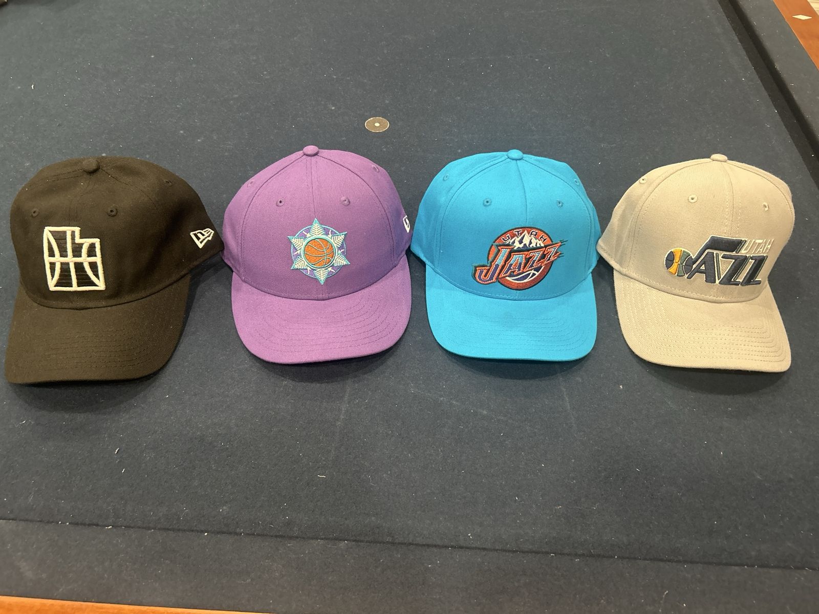Utah Jazz Hat Lot
