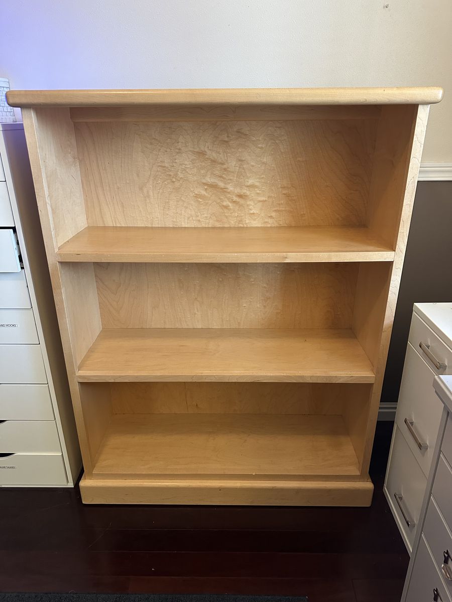 Beautiful Maple Bookcase
