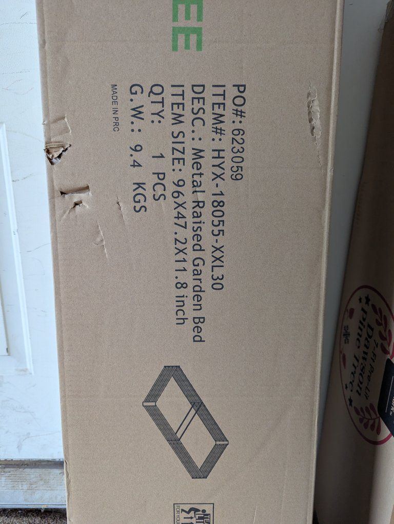 Metal Raised Bed Planter boxes