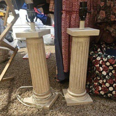 Italian Rustic Collumn Lams