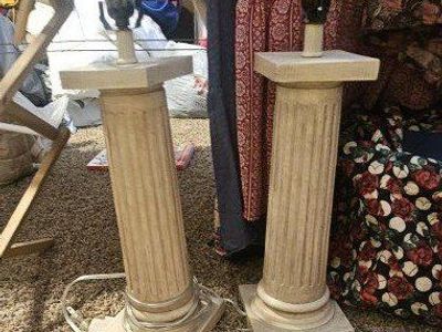 Italian Rustic Collumn Lams