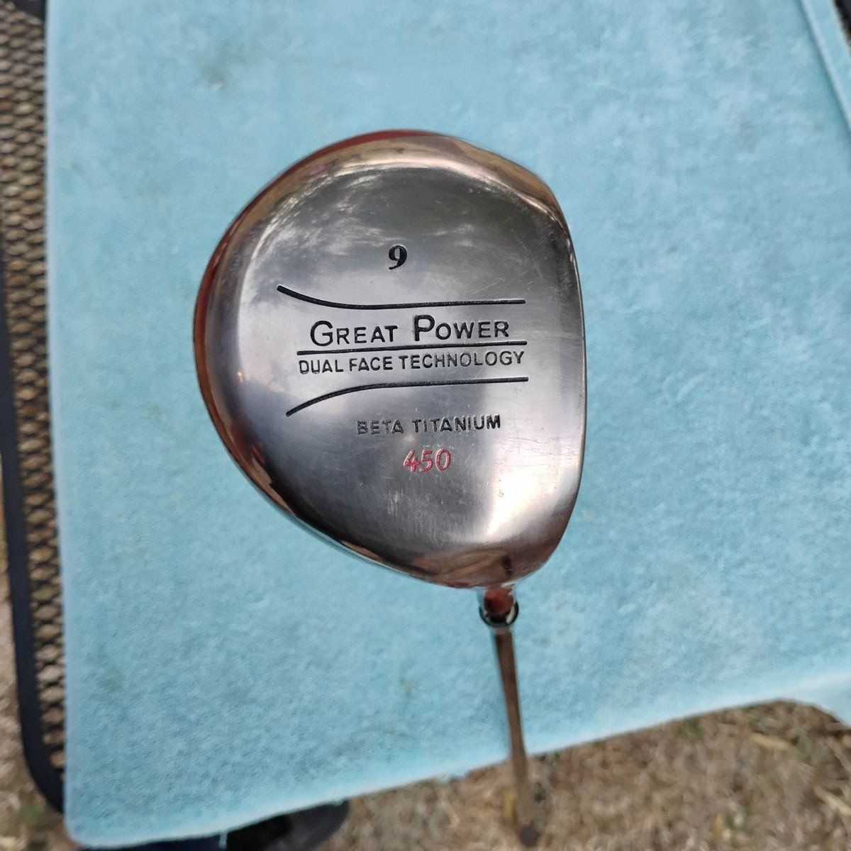 Great Power Driver 450cc RH 9° Dual Face Technology