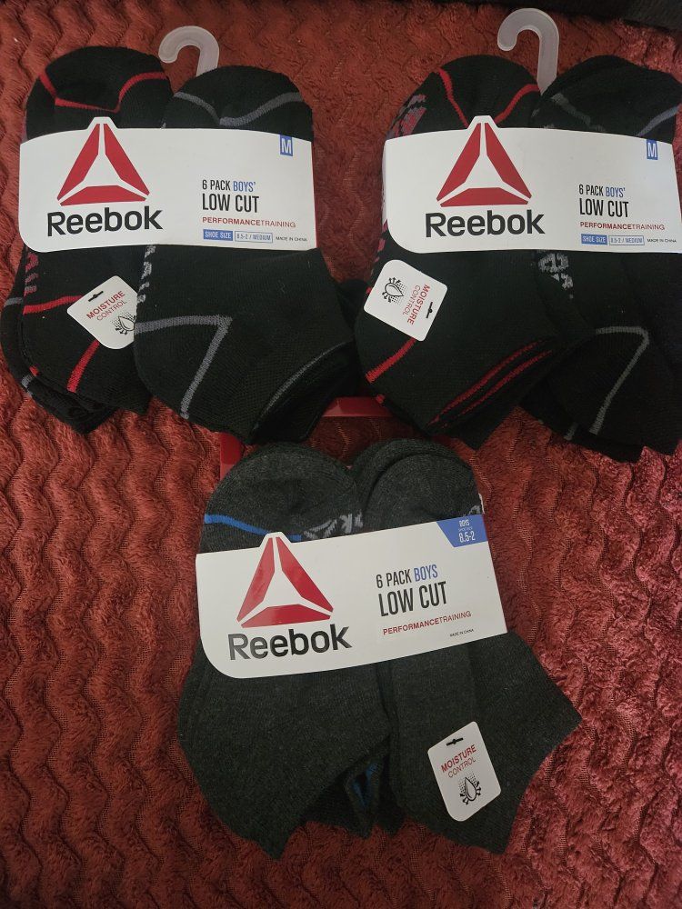 Brand New Reebox Boys Socks!!