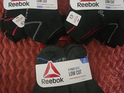 Brand New Reebox Boys Socks!!