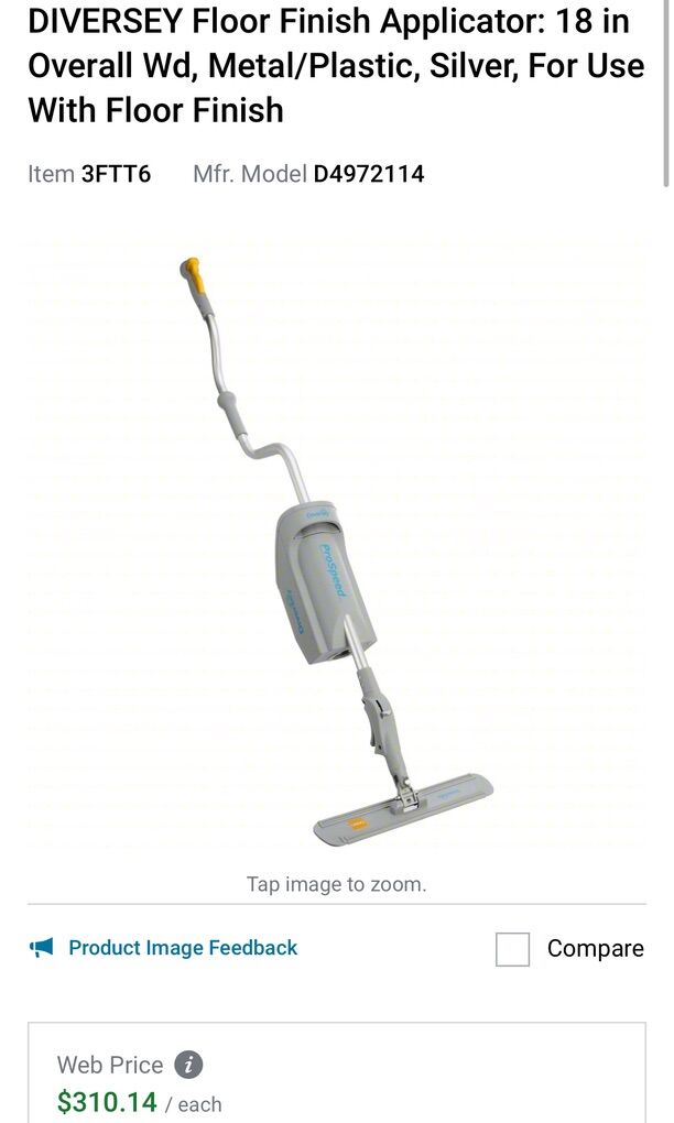 **NEW** Diversey Finish Floor Application Tool