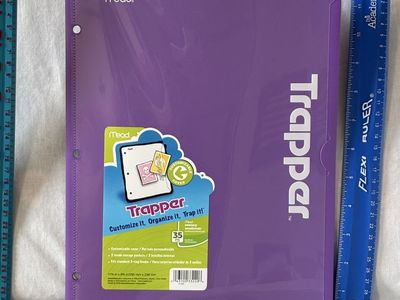 Purple and Orange Trapper Folders (2)