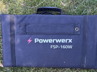PowerWerx 160 Watt portable overland solar panels