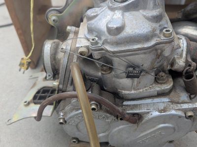 Rotax 113667 Go Kart Engine with Radiator and Exhaust Pipe - Used Kart Racing Motor