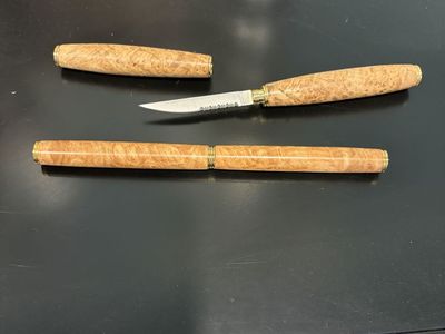 Desk Knife Wood Turning Kits, set of 10 and Bushings