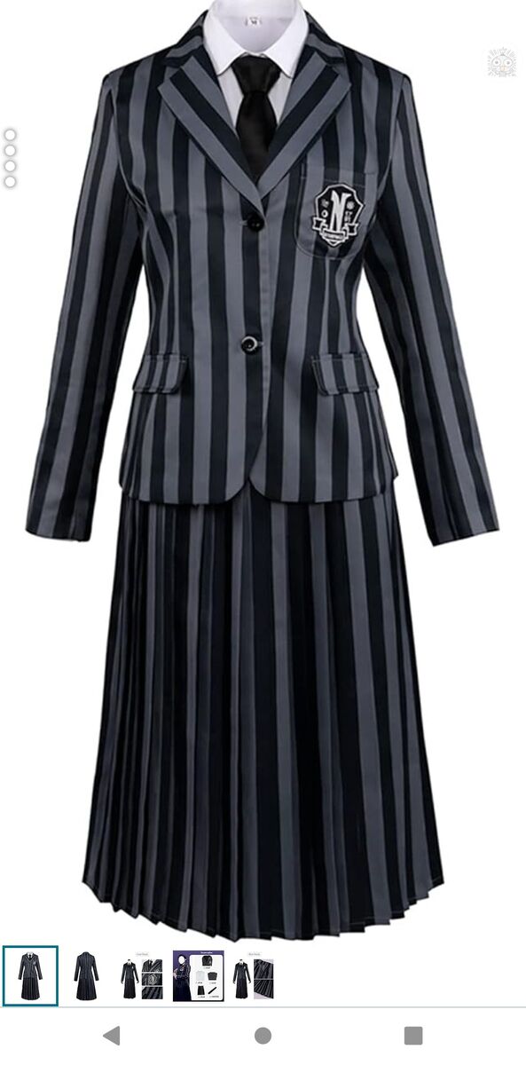 Wednesday Adams Halloween costume