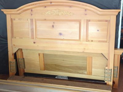 Queen bed frame