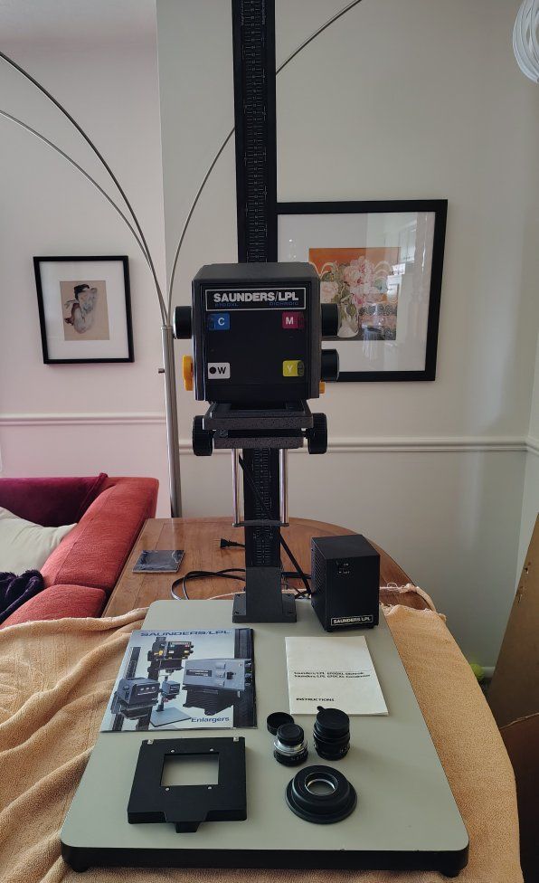Saunders LPL 670DXL Dichroic Film Enlarger +extras