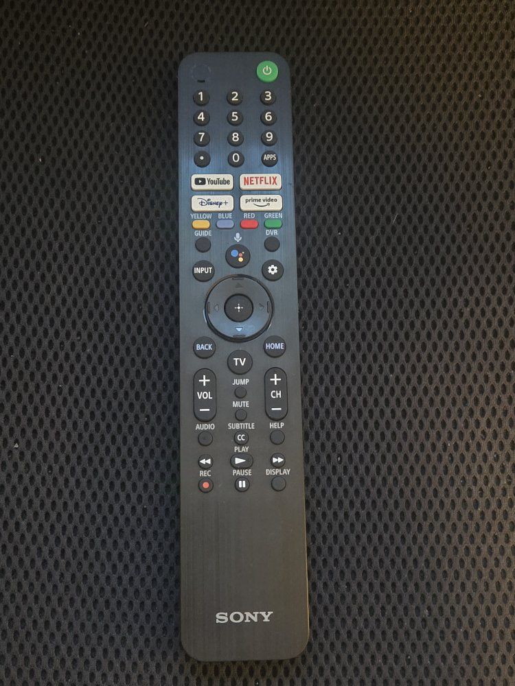 Sony RMF-TX520U Smart TV Voice Remote Control with Netflix YouTube Disney+ Prime Video Buttons