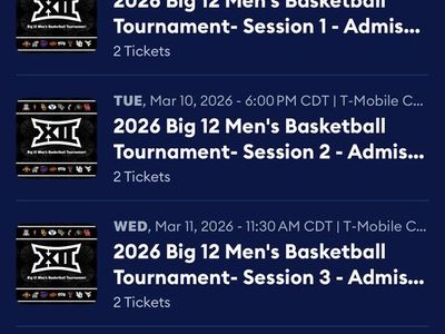 Row 4 - Big12 Tourney ALL Games
