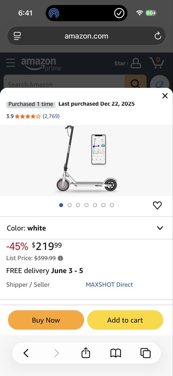 Maxshot Electric scooter