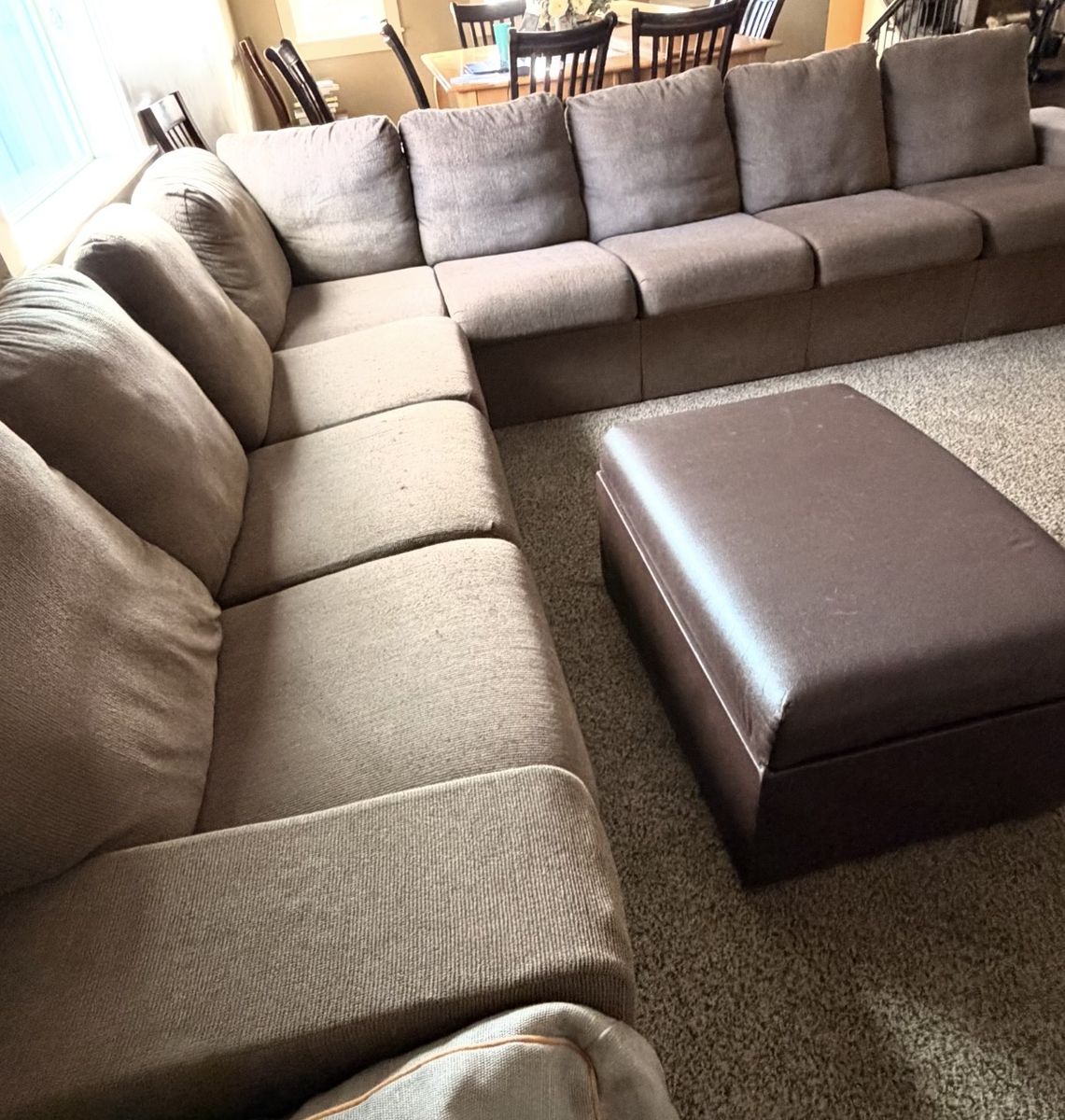 Home Reserve Modular Sectional w/ Storage + Oversized Chair & Ottoman