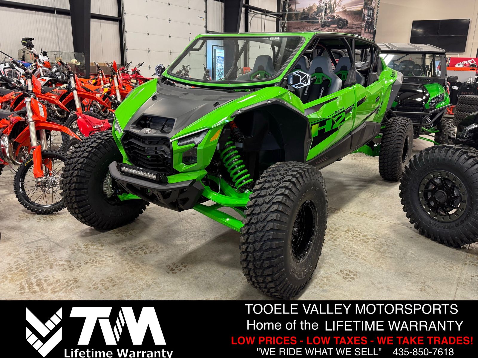 BUILT 2026 Kawasaki Teryx4 H2 Deluxe ES