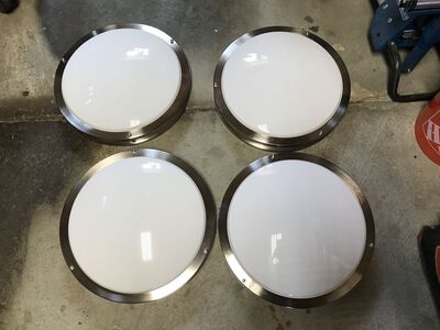 Lighting brushed Nickle