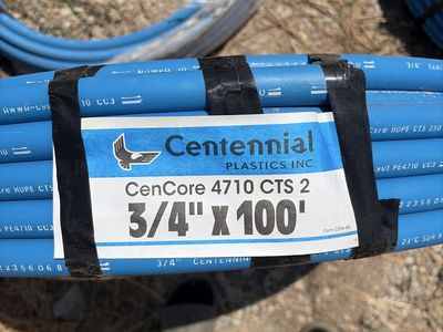 Centennial Plastics CenCore 4710 CTS 2 3/4" x 100' HDPE Pipe Coils