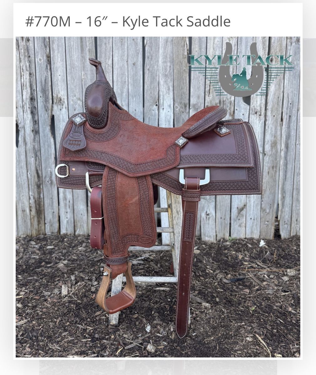 Like New Kyle Tack Reining Cowhorse Saddle