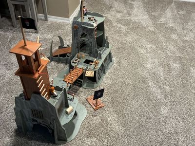 Wooden Pirate Play Island Set imaginarium