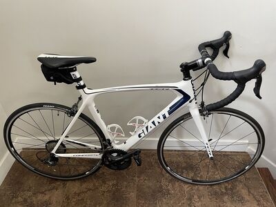 Giant TCR Composite 1 Compact L White/Blue/Black Men's Road Bike (30006616)