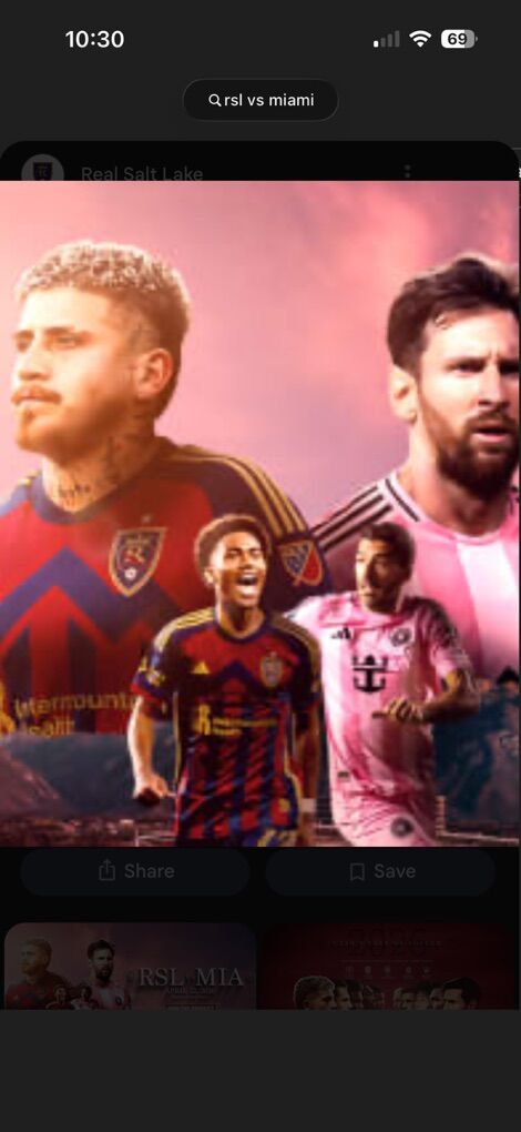 Real Salt Lake vs Inter Miami-Lionel Messi Apr 22
